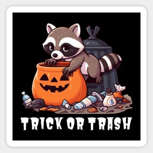 Trick or Trash Magnet